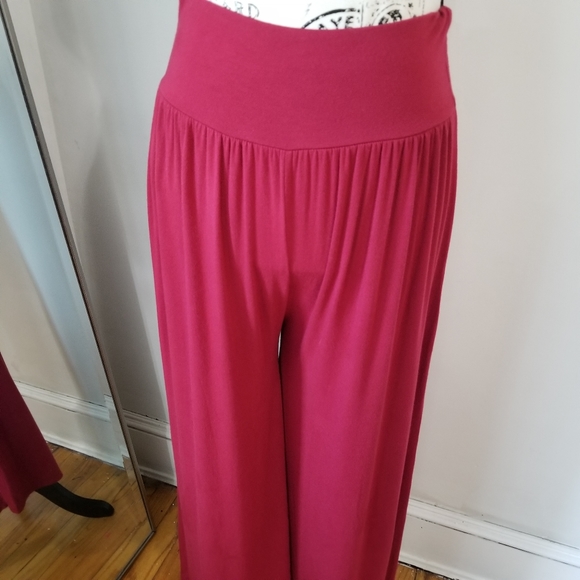 Dark Pink Palace Pants SIZE M - Picture 4 of 16